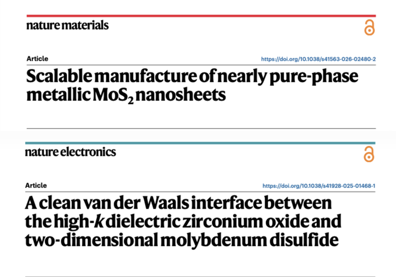 Key publications 2026-1